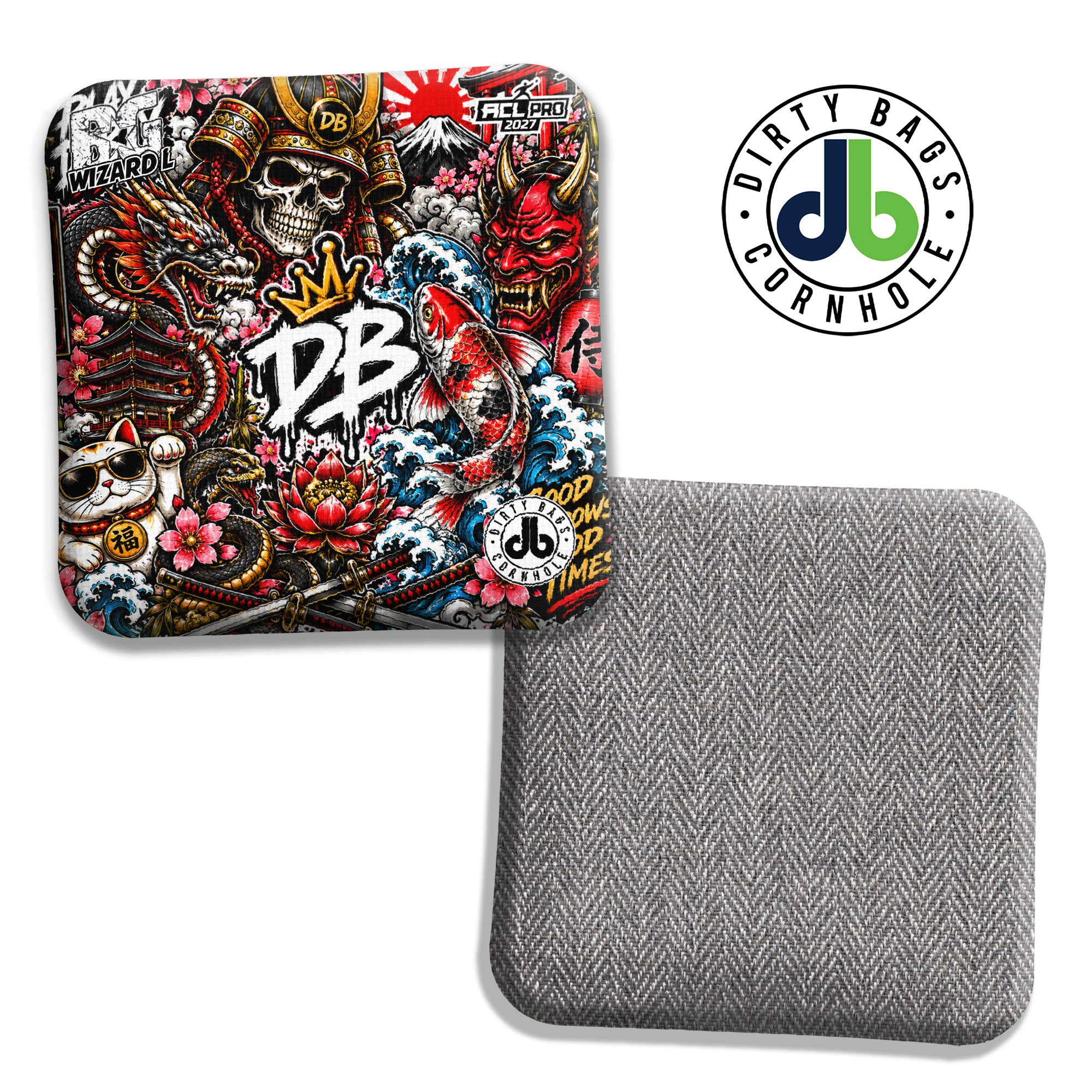 BG Cornhole - Wizard, Wizard L, Sorcerer - Sticker Bomb Japan