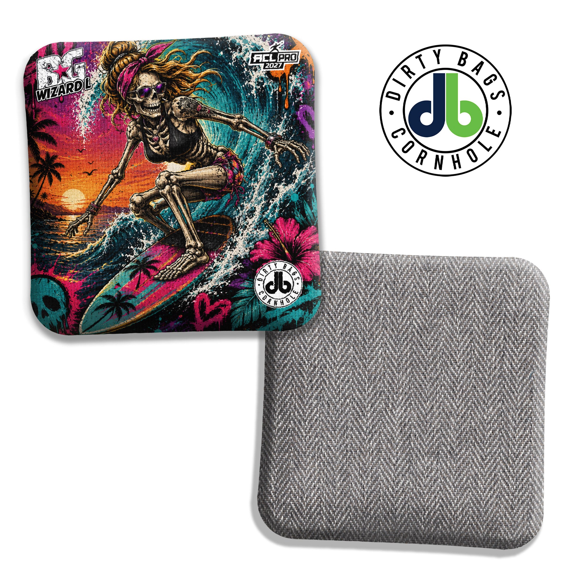 BG Cornhole - Wizard, Wizard L, Sorcerer - Surfs Up Ladies – Dirty