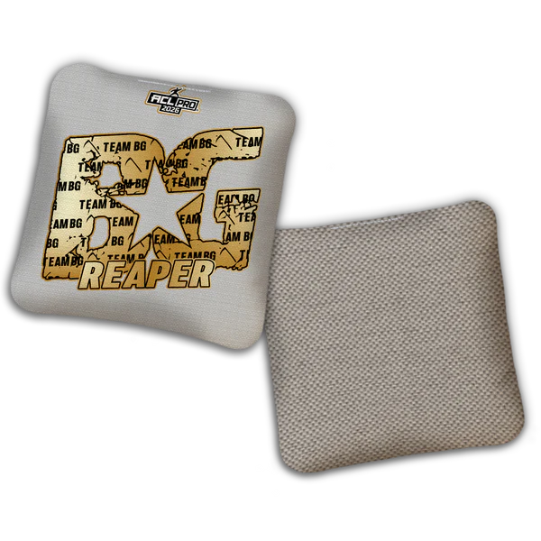 2026 BG Reaper "Cloud Team BG" - ACL Pro Stamped Cornhole Bags - SET OF 4 BAGS