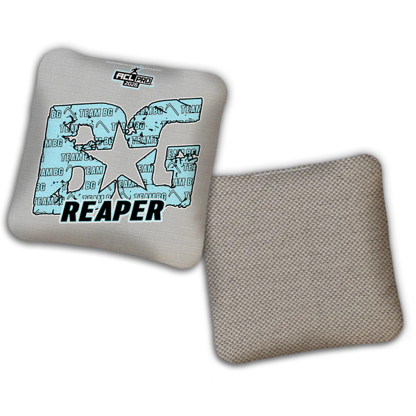 2026 BG Reaper "Cloud Team BG" - ACL Pro Stamped Cornhole Bags - SET OF 4 BAGS