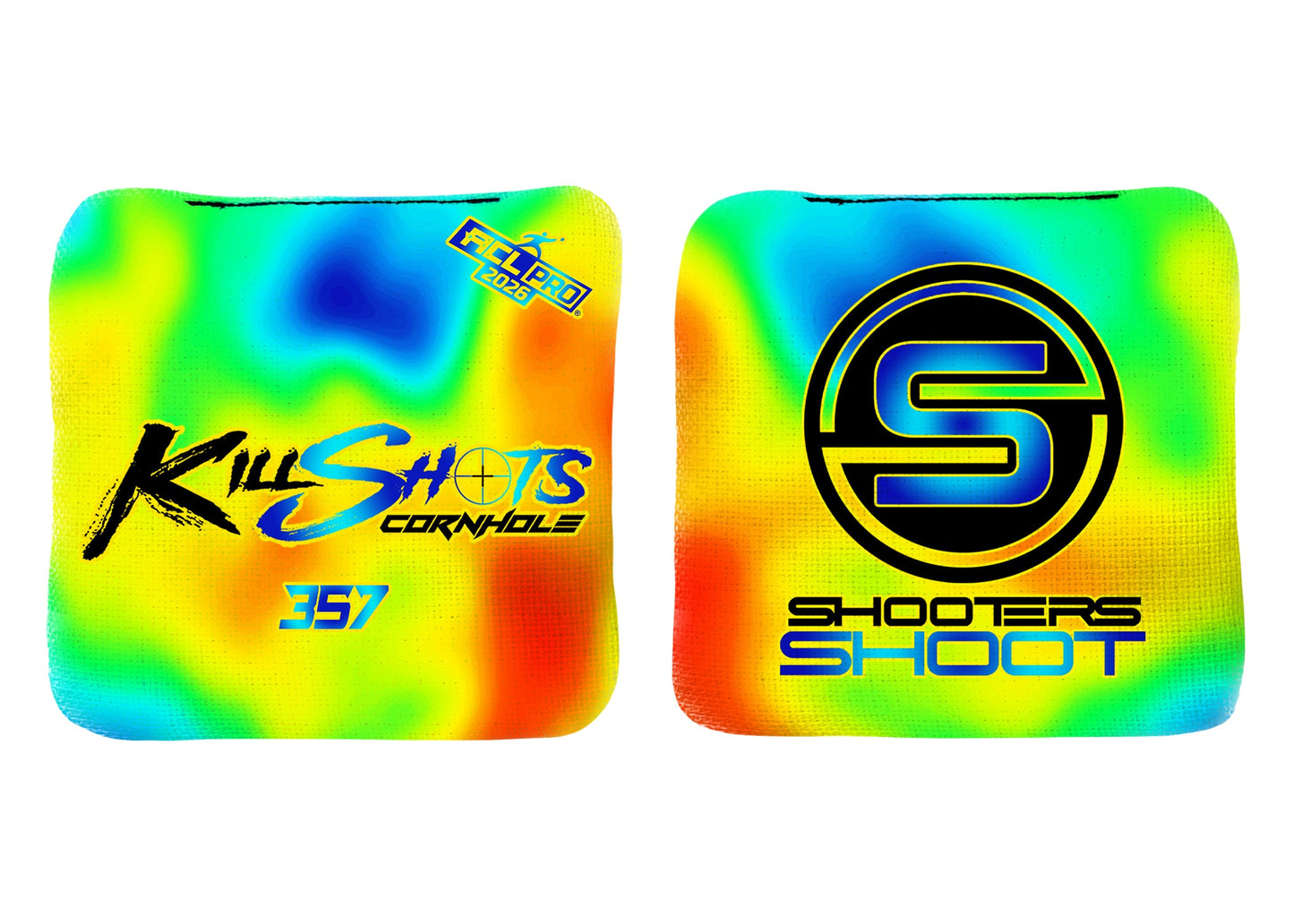 Killshots Cornhole | 357 Series | 2026 ACL PRO | Cornhole Bags | Limited Edition Designs