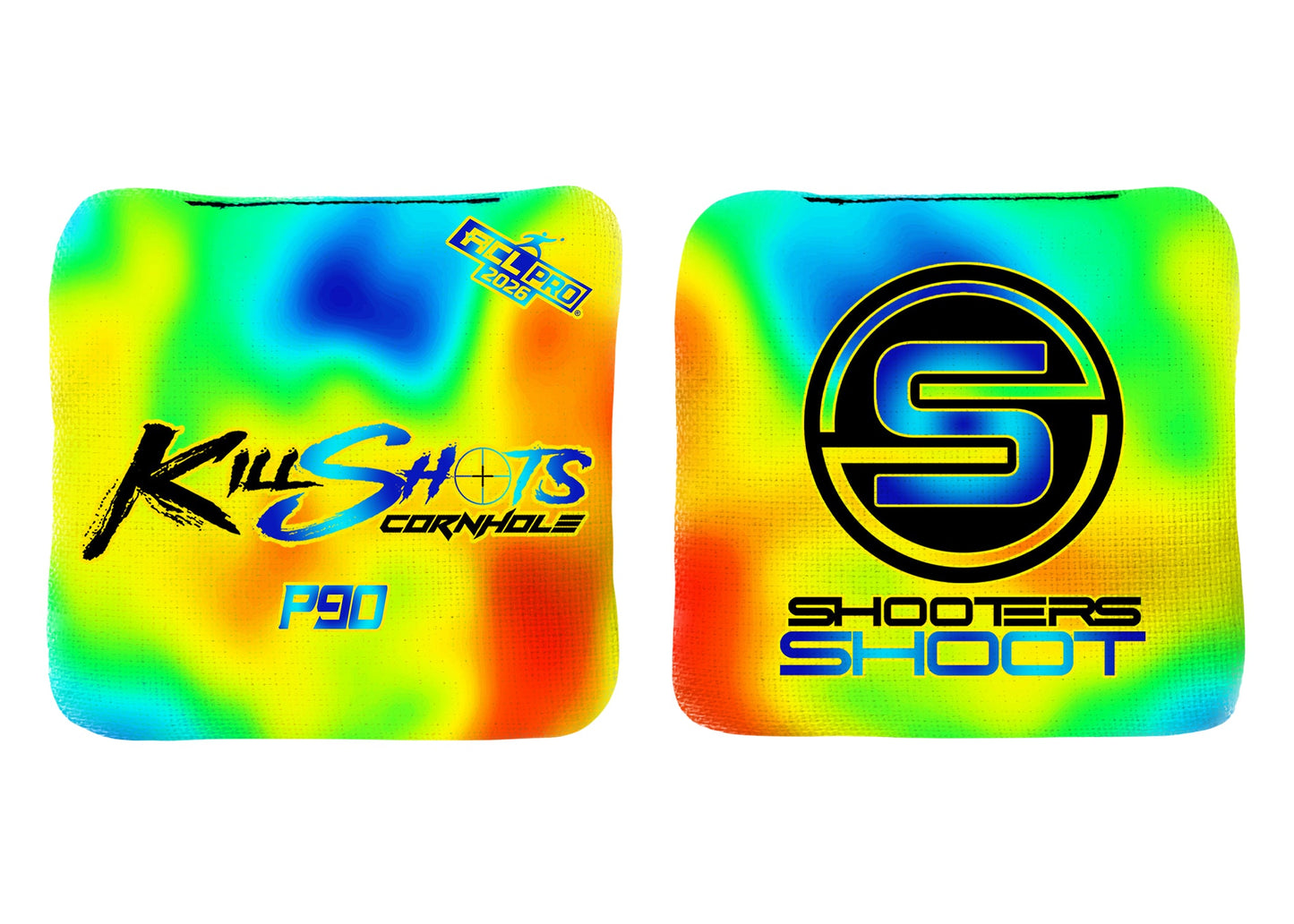 Killshots Cornhole | P90 Series | 2026 ACL PRO | Cornhole Bags | Limited Edition Designs