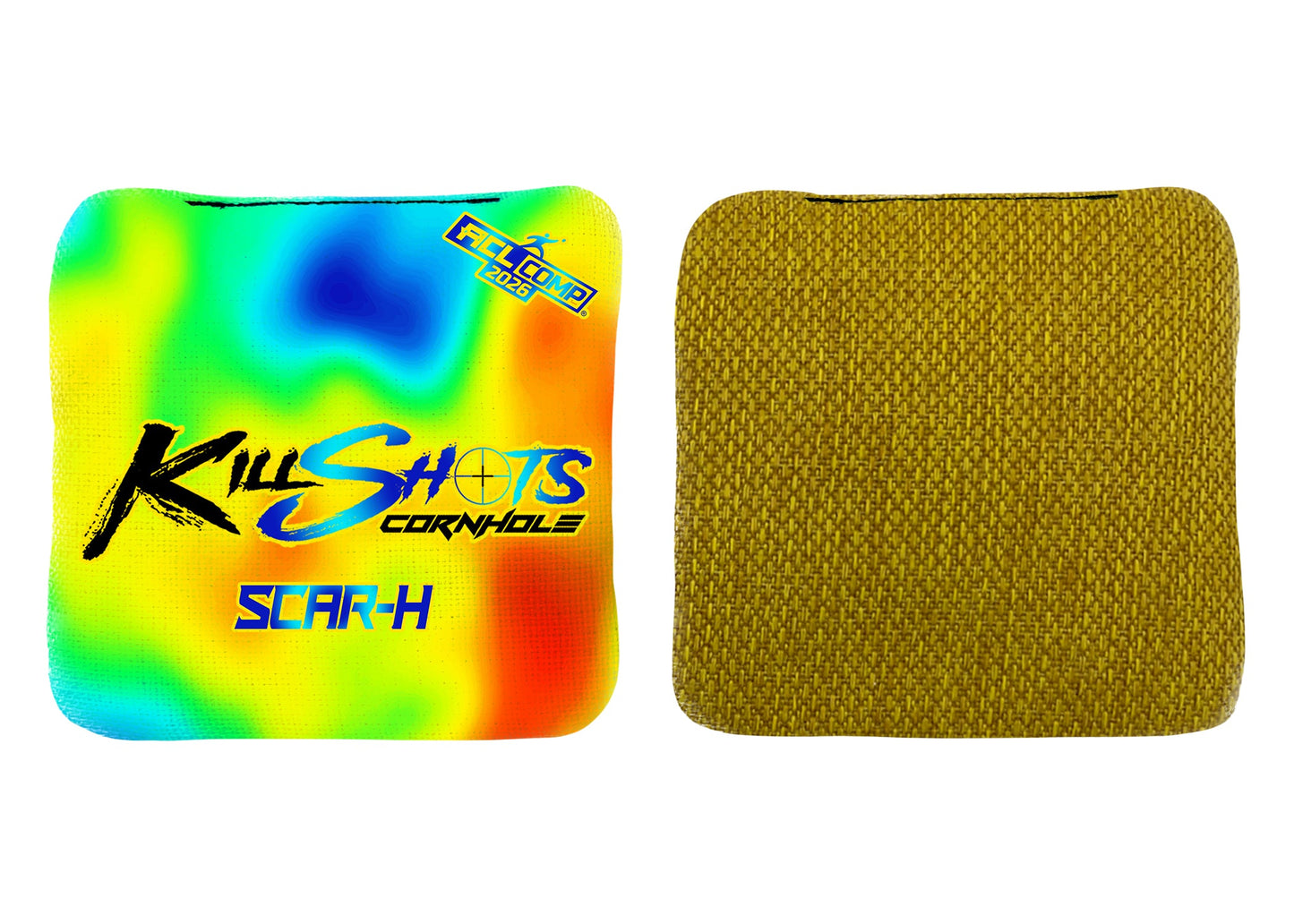 Killshots Cornhole | Scar-H Series | 2026 ACL COMP | Cornhole Bags | Limited Edition Designs
