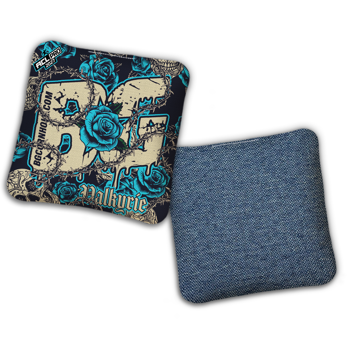2027 BG Multiple Bag Models "THORNS AND ROSES" - ACL Pro Stamped Cornhole Bags - SET OF 4 BAGS