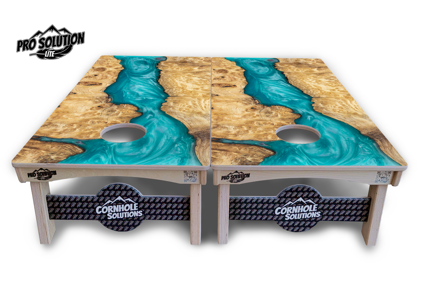 Epoxy Color Options Cornhole Boards (not actual epoxy) - Pro Solution Lite Series