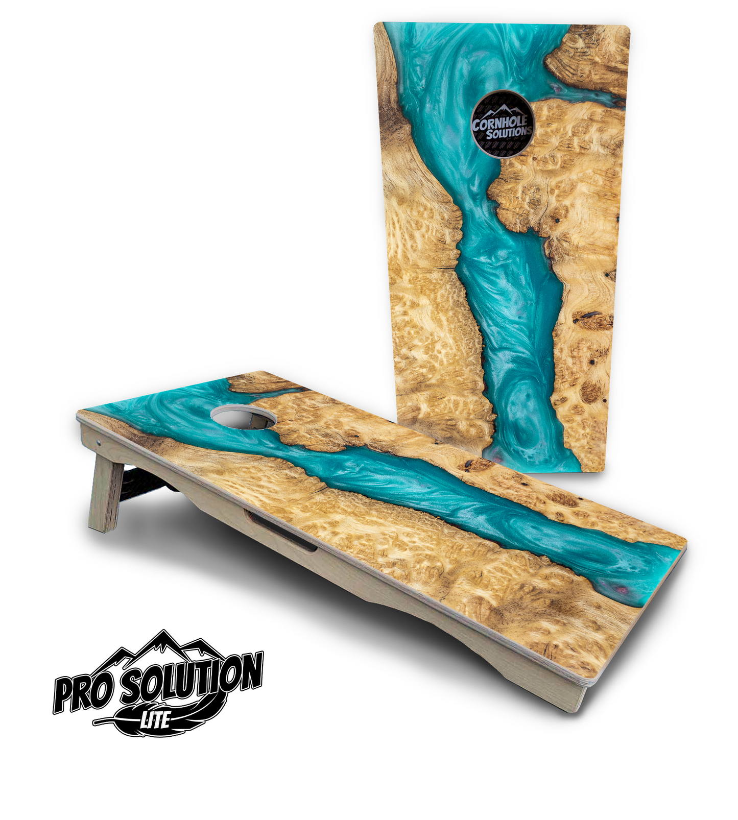 Epoxy Color Options Cornhole Boards (not actual epoxy) - Pro Solution Lite Series