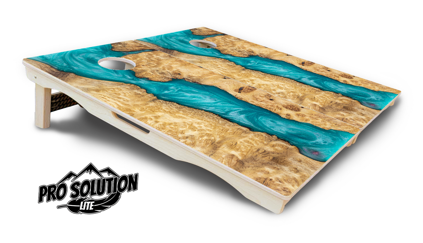 Epoxy Color Options Cornhole Boards (not actual epoxy) - Pro Solution Lite Series