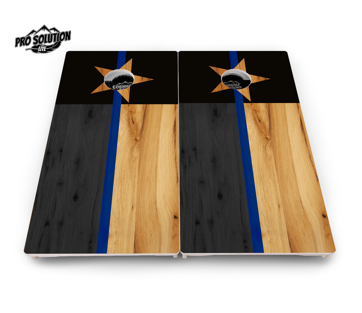 First Responder Texas Flag Cornhole Boards – Pro Lite or Pro Elite