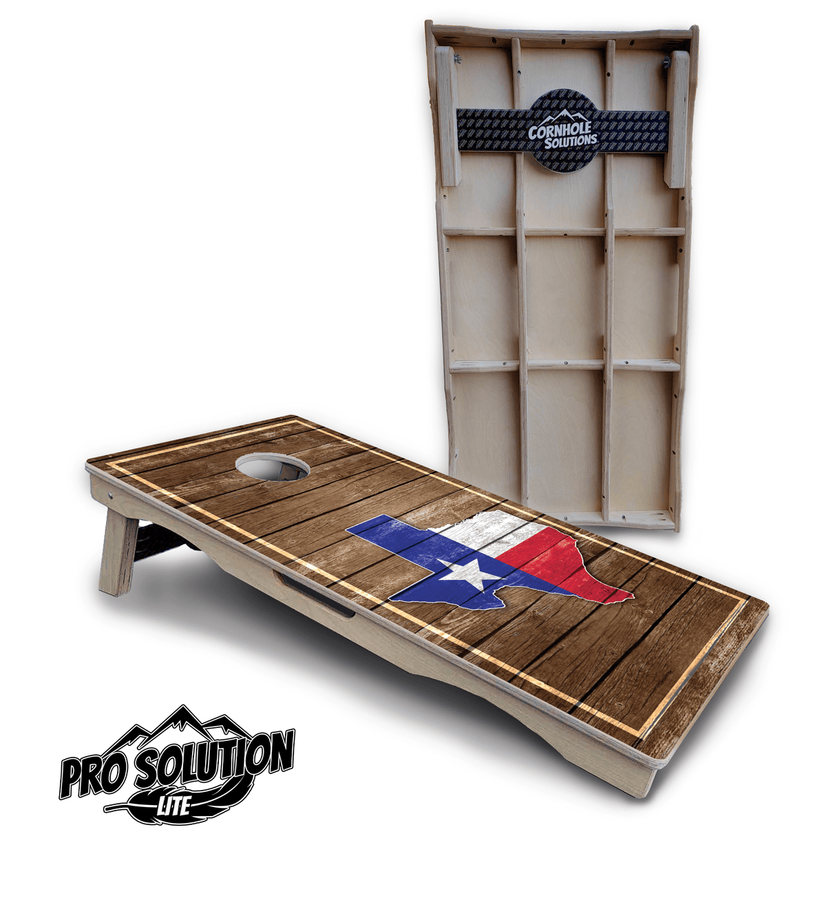 Texas Panel Cornhole Boards – Pro Lite or Pro Elite