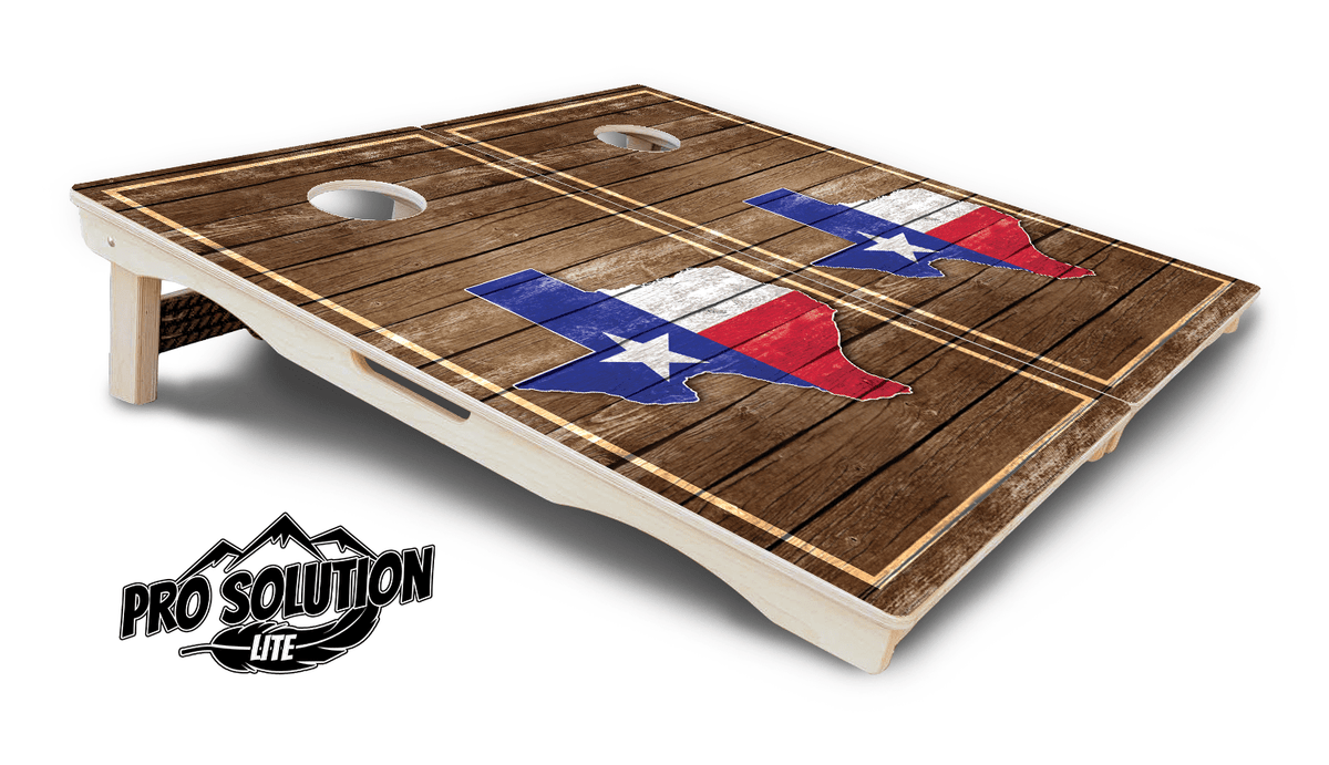 Texas Panel Cornhole Boards – Pro Lite or Pro Elite