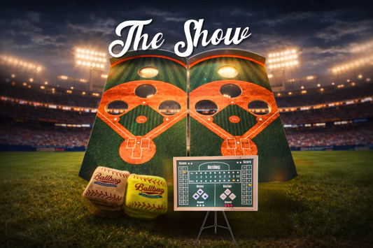 The Show Edition – Premium Ballbag Toss Game with XL Stadium Scoreboard