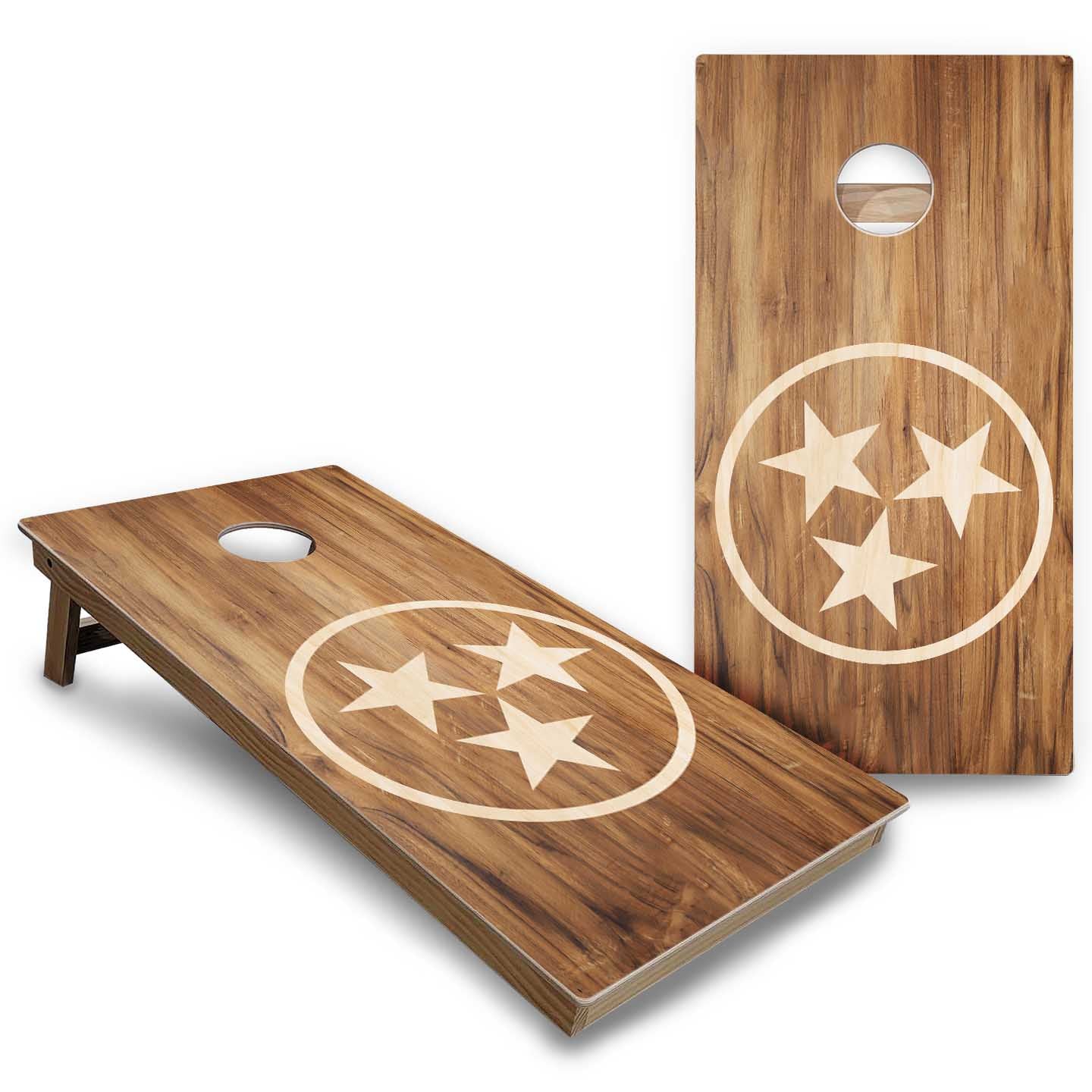 State Themed Cornhole Boards - Backyard Series