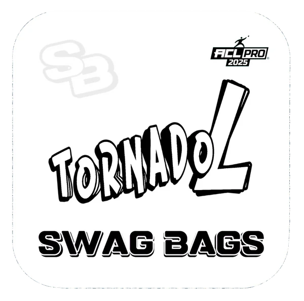 Swag Bags Cornhole - TorNaDo L - Whiteout