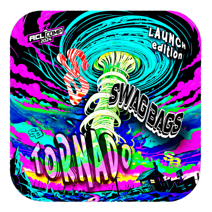 Swag Bags Cornhole - Tornado - Launch Edition
