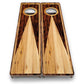 Cornhole Training Boards - Wooden Triangle