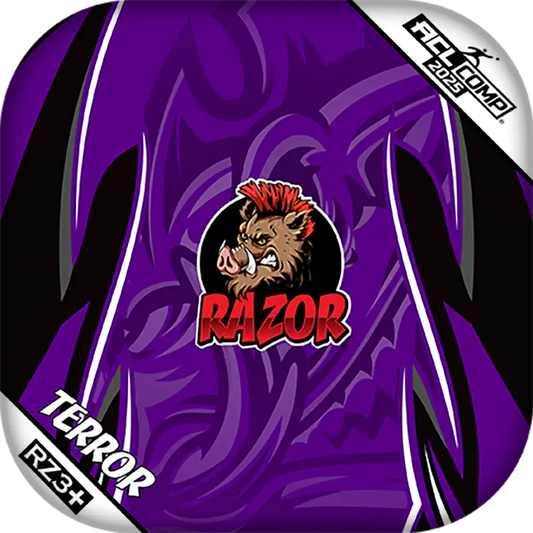 Terror | Tribal Purple | ACL COMP ACL Cornhole Bags by Razor Bags (Razor Cornhole)