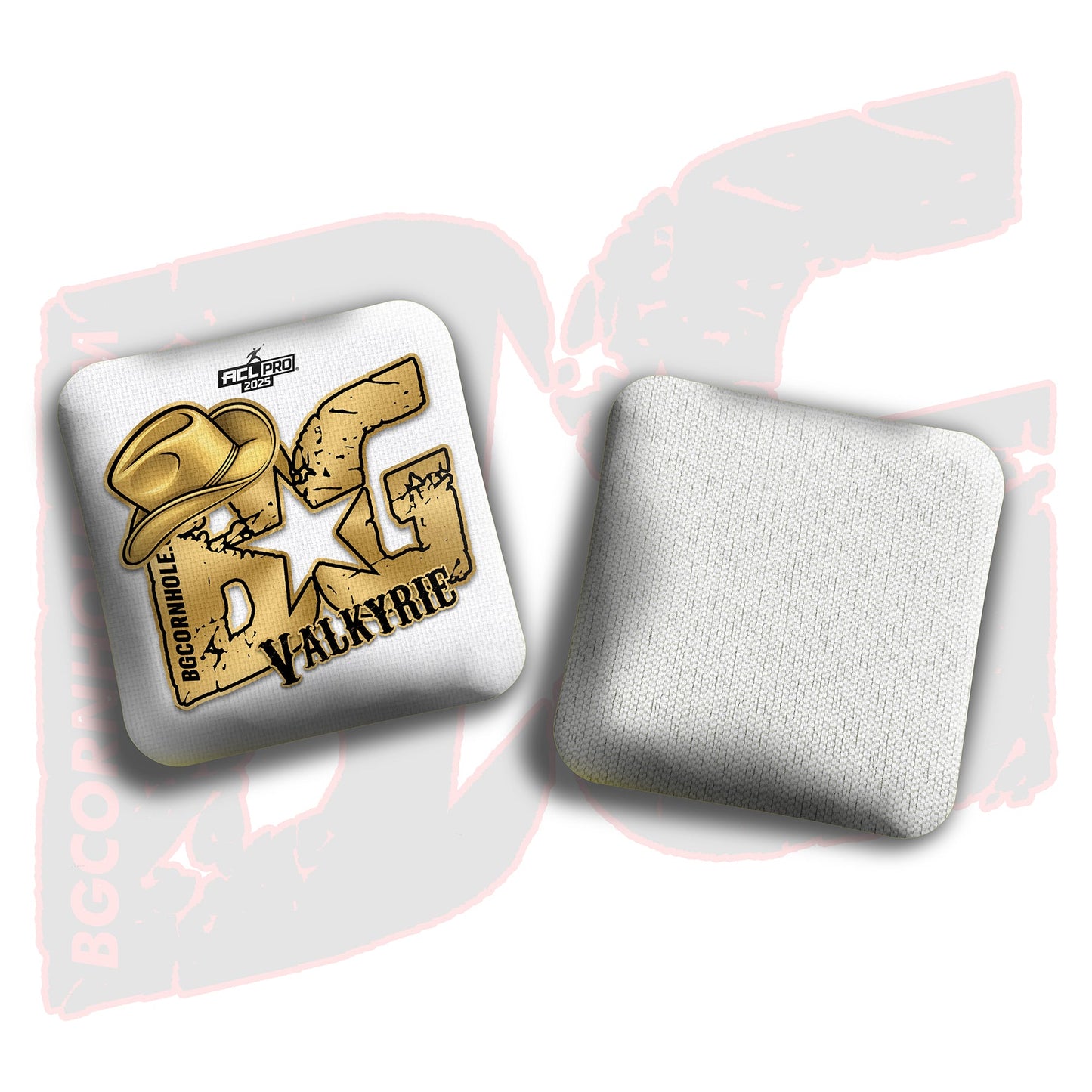 2025 Multiple Bag Models  “Tye Thompson Golden Cowboy" - ACL Pro Stamped Cornhole Bags - SET OF 4 BAGS