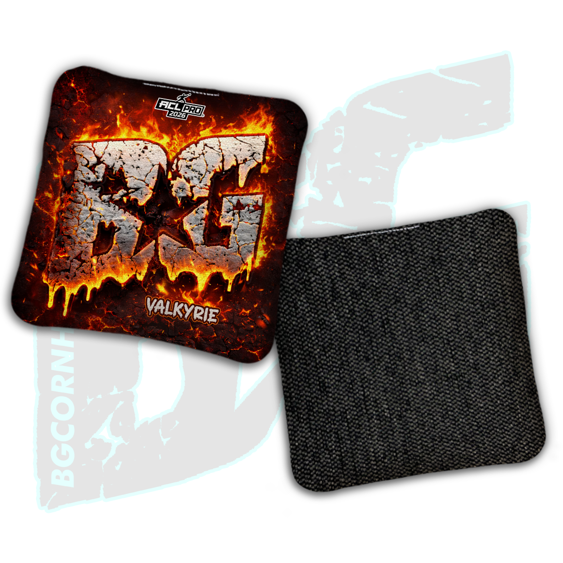 2026 BG Multiple Bag Models "Scorched" - ACL Pro Stamped Cornhole Bags - SET OF 4 BAGS