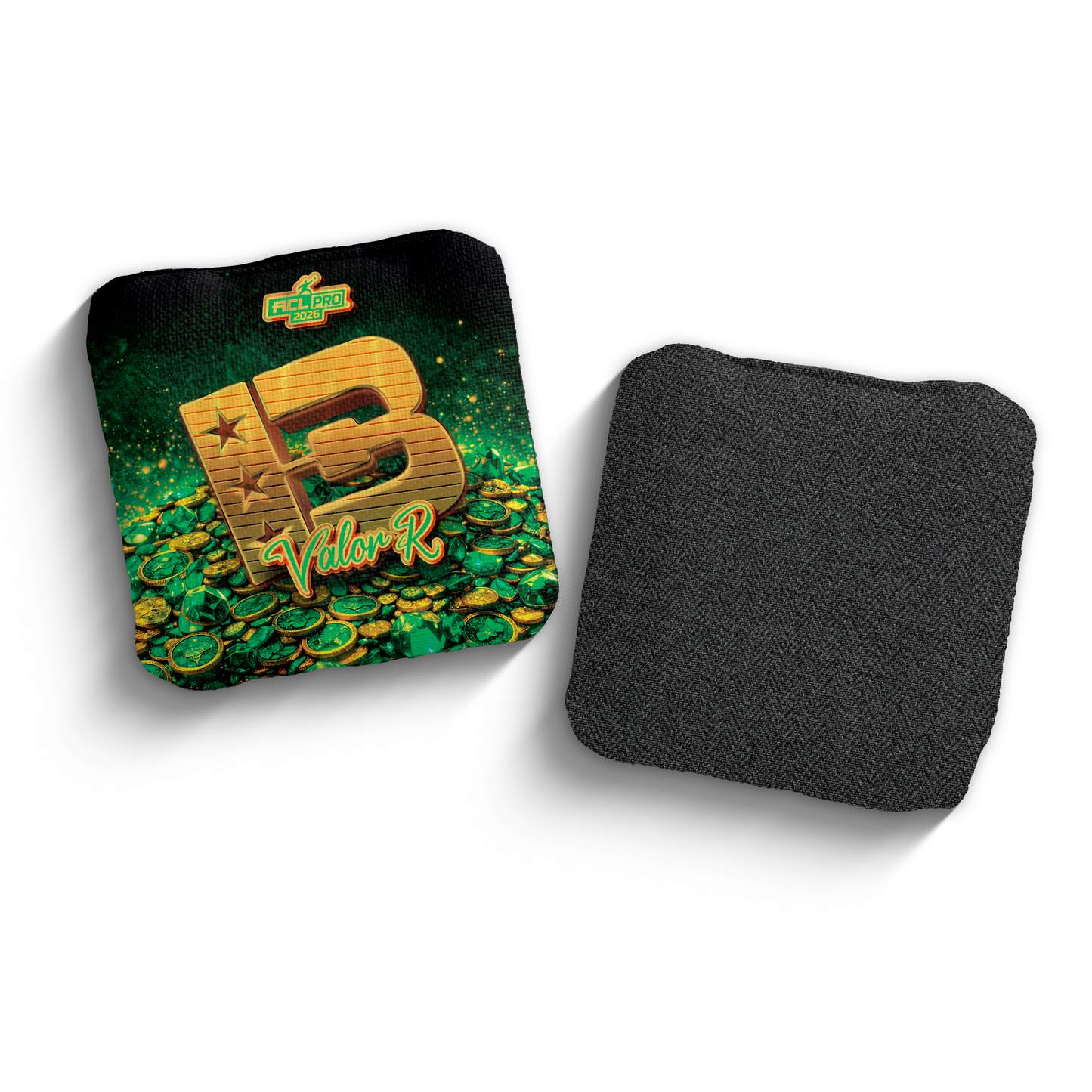 2026 Brotherhood Cornhole Valor Pot of Gold Edition ACL Pro Stamped Cornhole Bags