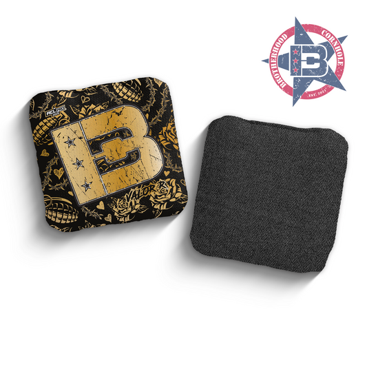 2025 Brotherhood Cornhole Valor Grenades Edition ACL Pro Stamped Cornhole Bags