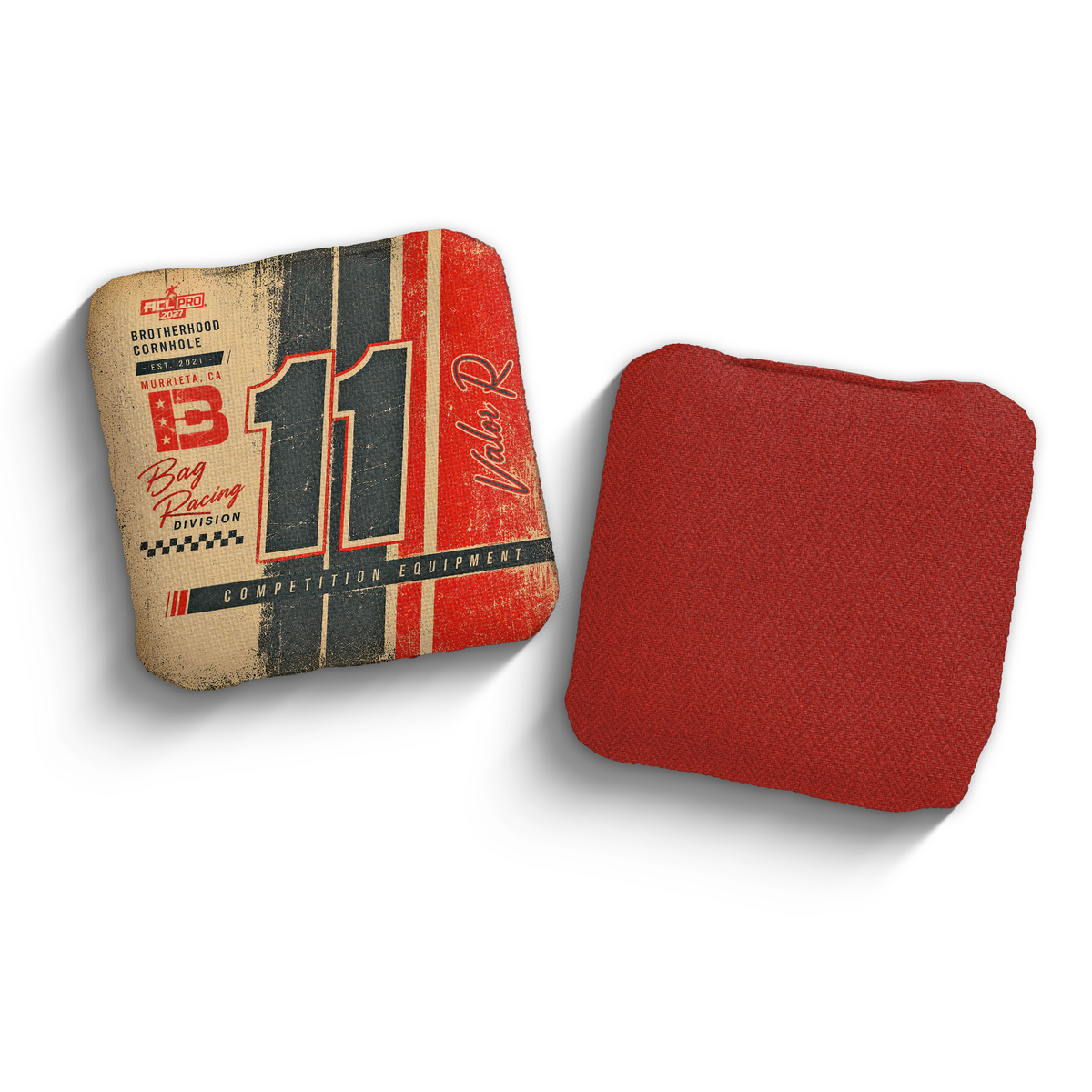 2027 Brotherhood Cornhole Valor Pole Position Edition ACL Pro Stamped Cornhole Bags