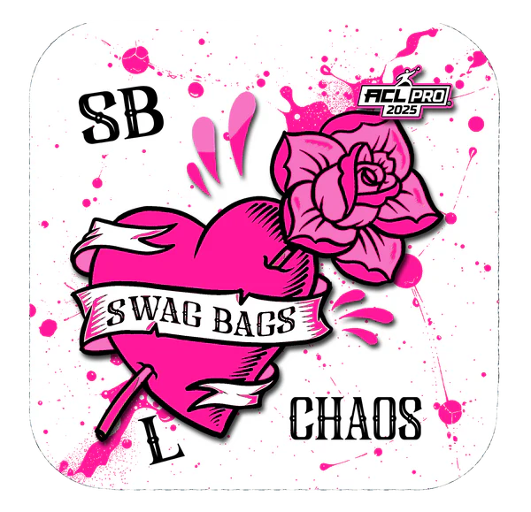 Swag Bags Cornhole - Chaos L - Rosebud