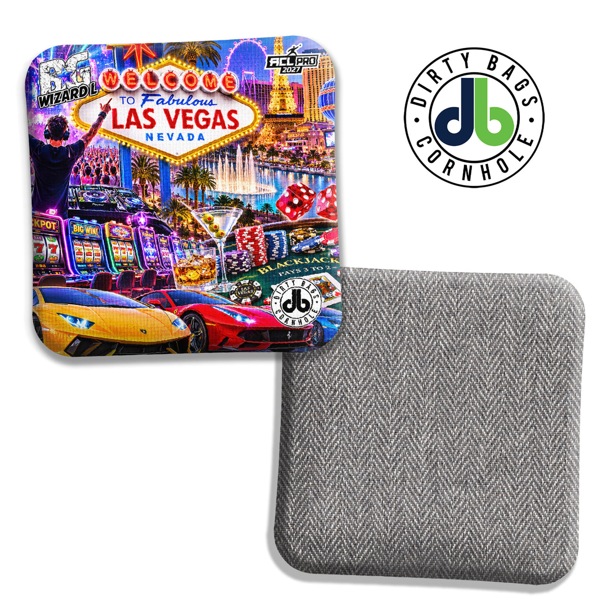 BG Vegas High Life cornhole bags