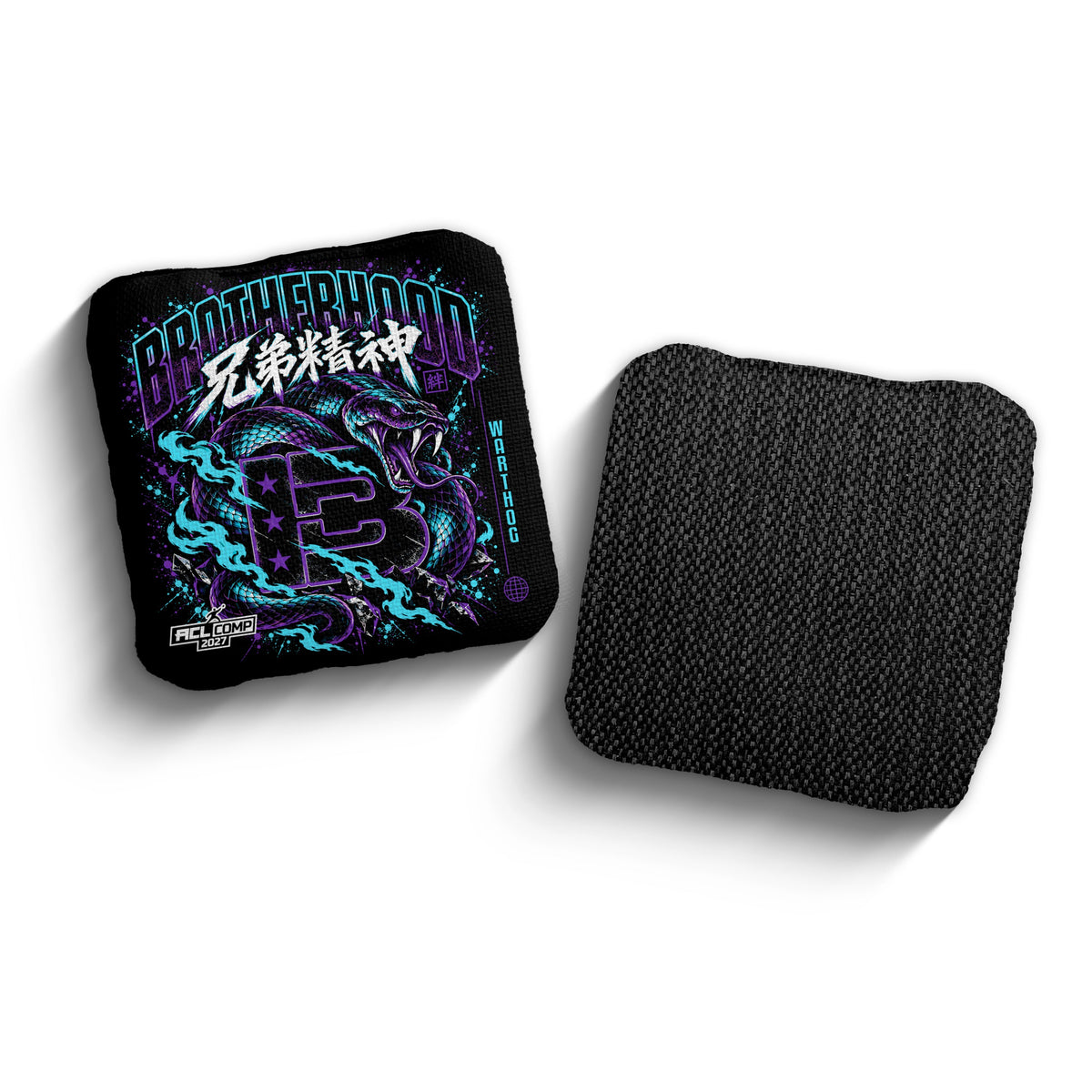 2027 Brotherhood Cornhole Warthog Different Breed Edition ACL Comp Stamped Cornhole Bags