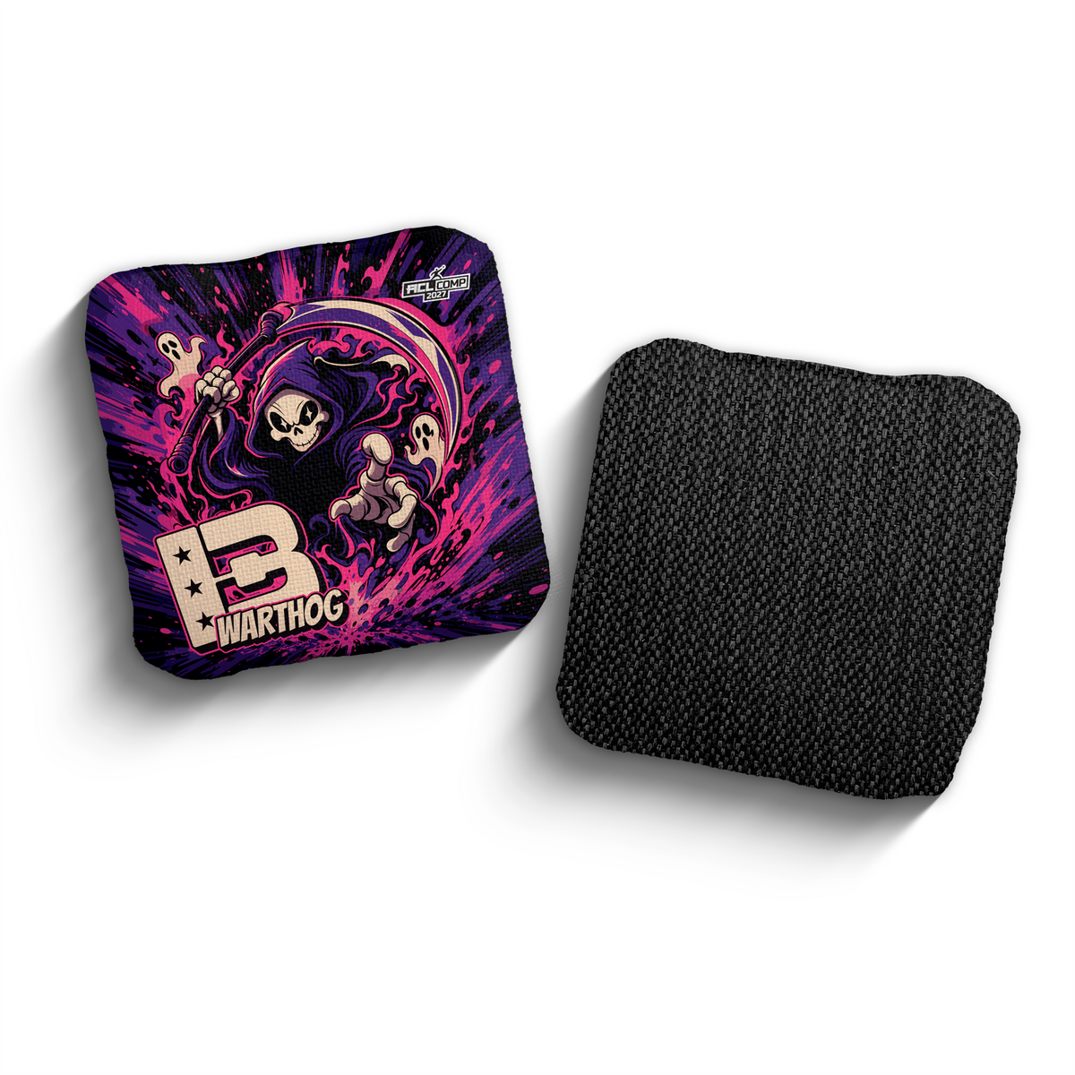 2027 Brotherhood Cornhole Warthog Reaper Parade Edition ACL Comp Stamped Cornhole Bags