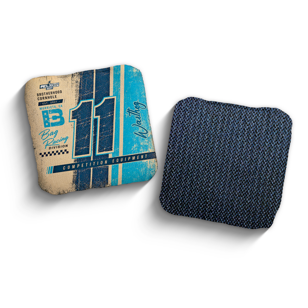 2027 Brotherhood Cornhole Warthog Pole Position Edition ACL Comp Stamped Cornhole Bags