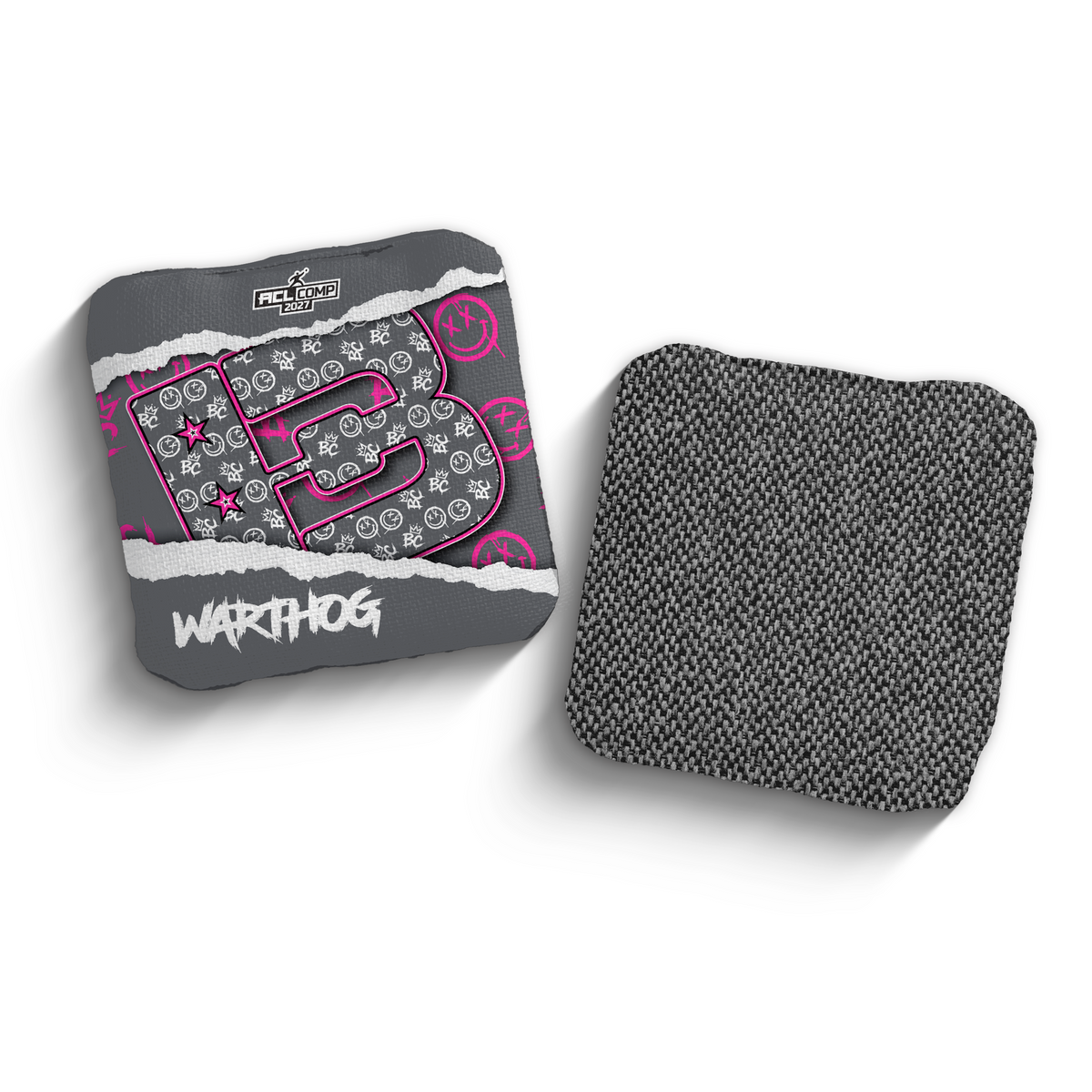 2027 Brotherhood Cornhole Warthog Torn Edition ACL Comp Stamped Cornhole Bags