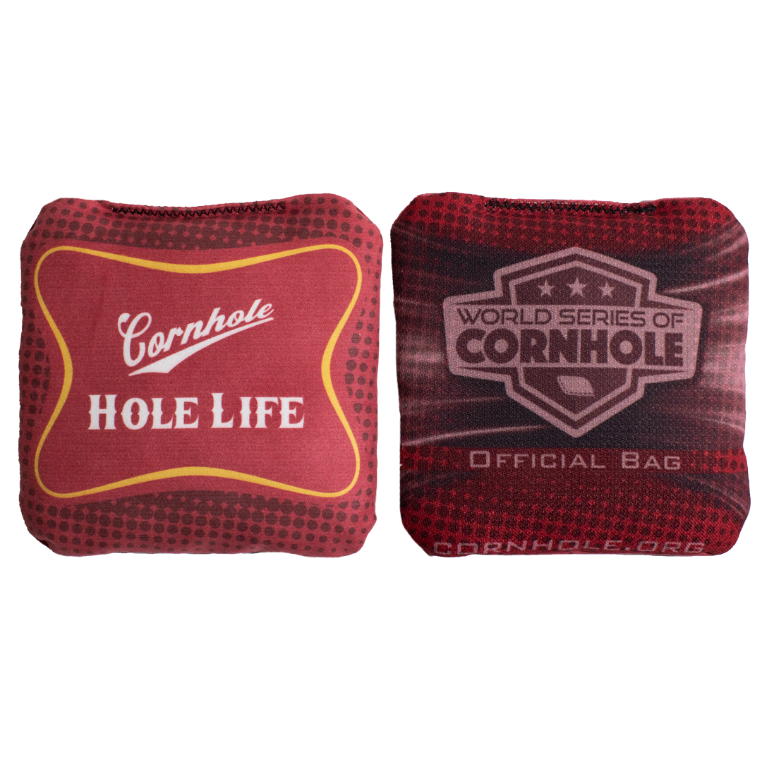 Cornhole Life Yellow & Red - 6 Inch Official Pro Cornhole Bags