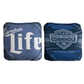 Cornhole Life Blue & White - 6 Inch WSOC Official Pro Cornhole Bags