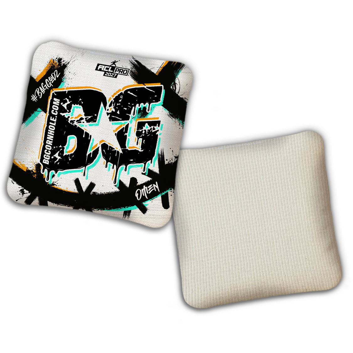 2027 BG Multiple Bag Models "WHY SO SERIOUS" - ACL Pro Stamped Cornhole Bags - SET OF 4 BAGS