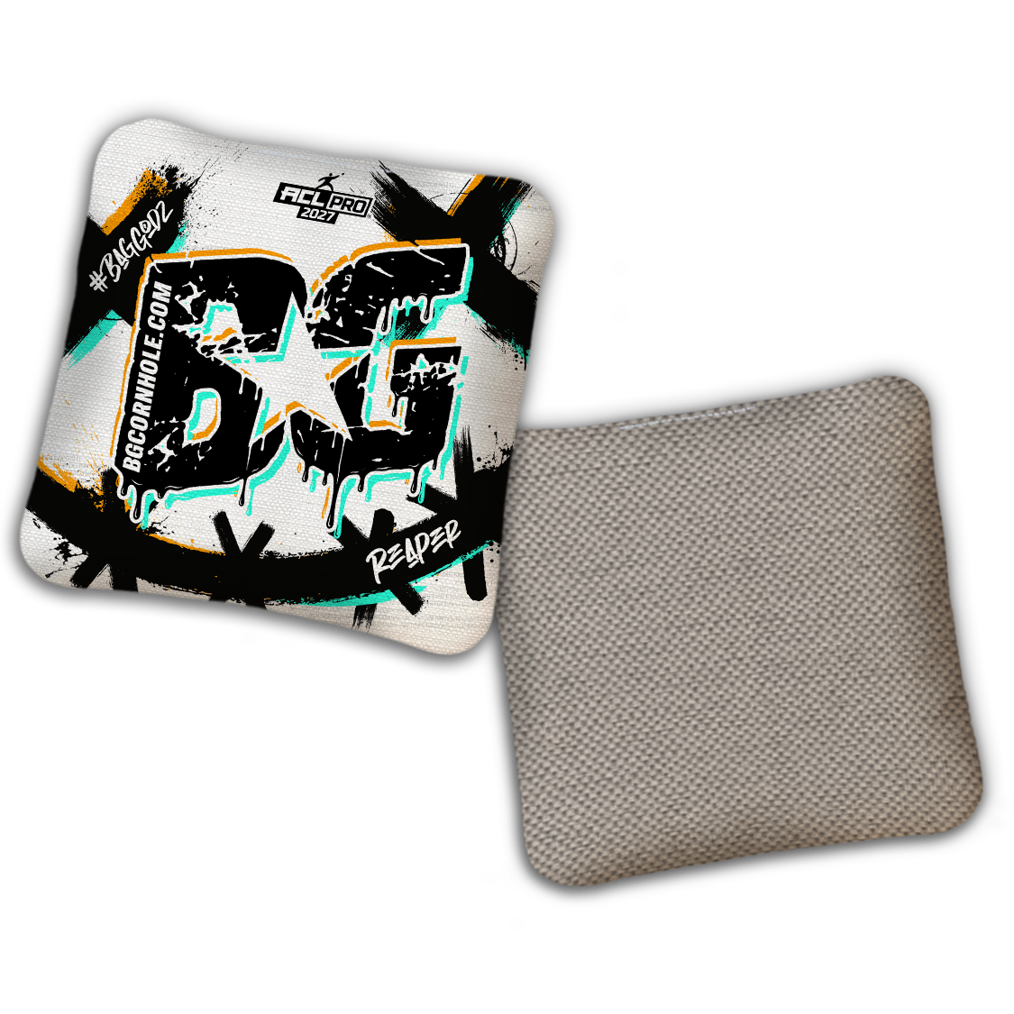 2027 BG Multiple Bag Models "WHY SO SERIOUS" - ACL Pro Stamped Cornhole Bags - SET OF 4 BAGS