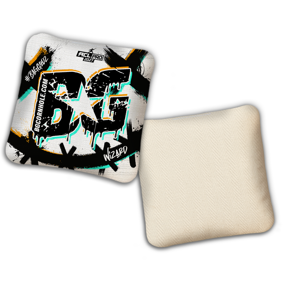 2027 BG Multiple Bag Models "WHY SO SERIOUS" - ACL Pro Stamped Cornhole Bags - SET OF 4 BAGS