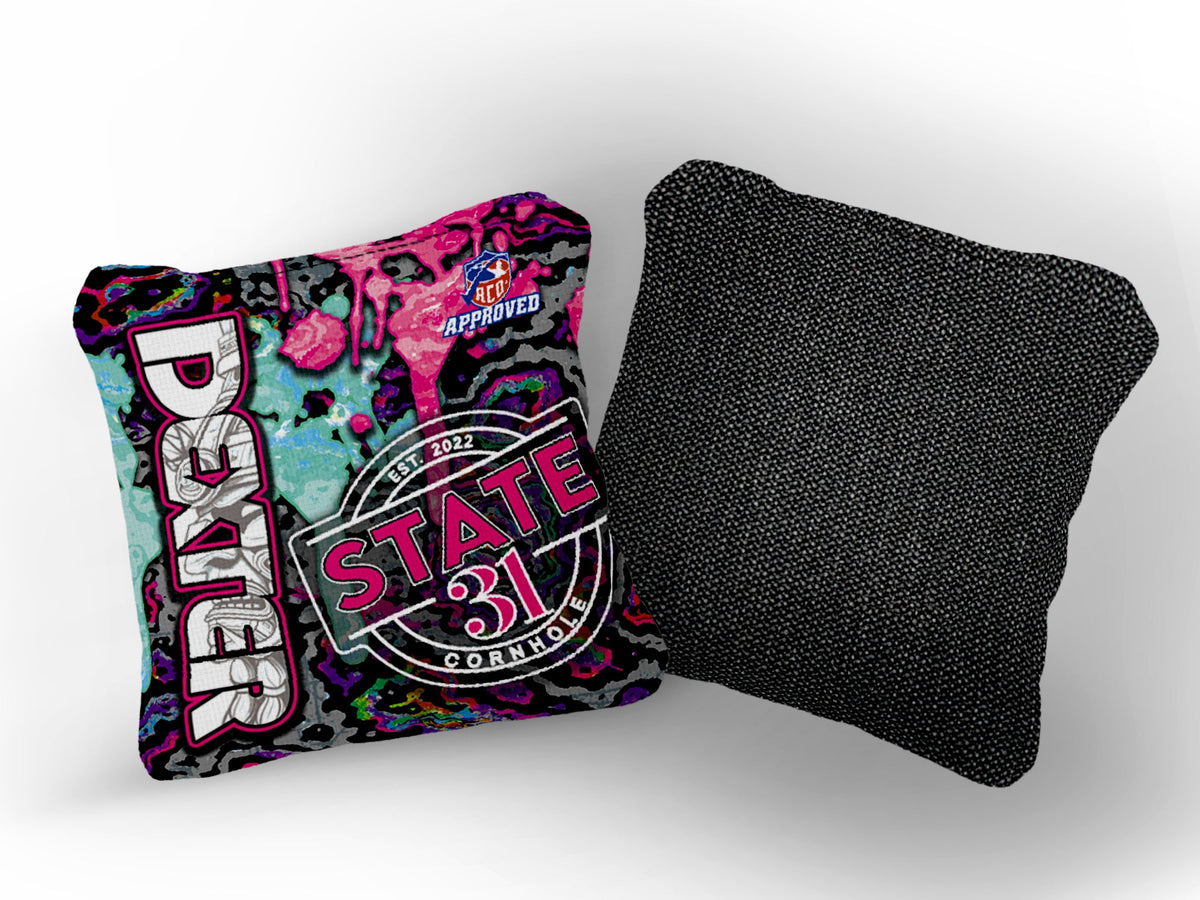 DEXTER - ACO Stamped - Wild Cotton Candy