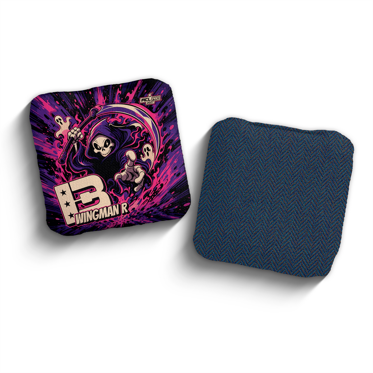 2027 Brotherhood Cornhole Wingman Reaper Parade Edition ACL Pro Stamped Cornhole Bags