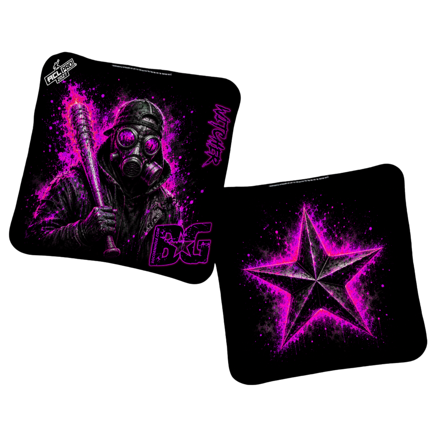 2027 BG Multiple Bag Models "IGNITION" - ACL Pro Stamped Cornhole Bags - SET OF 4 BAGS