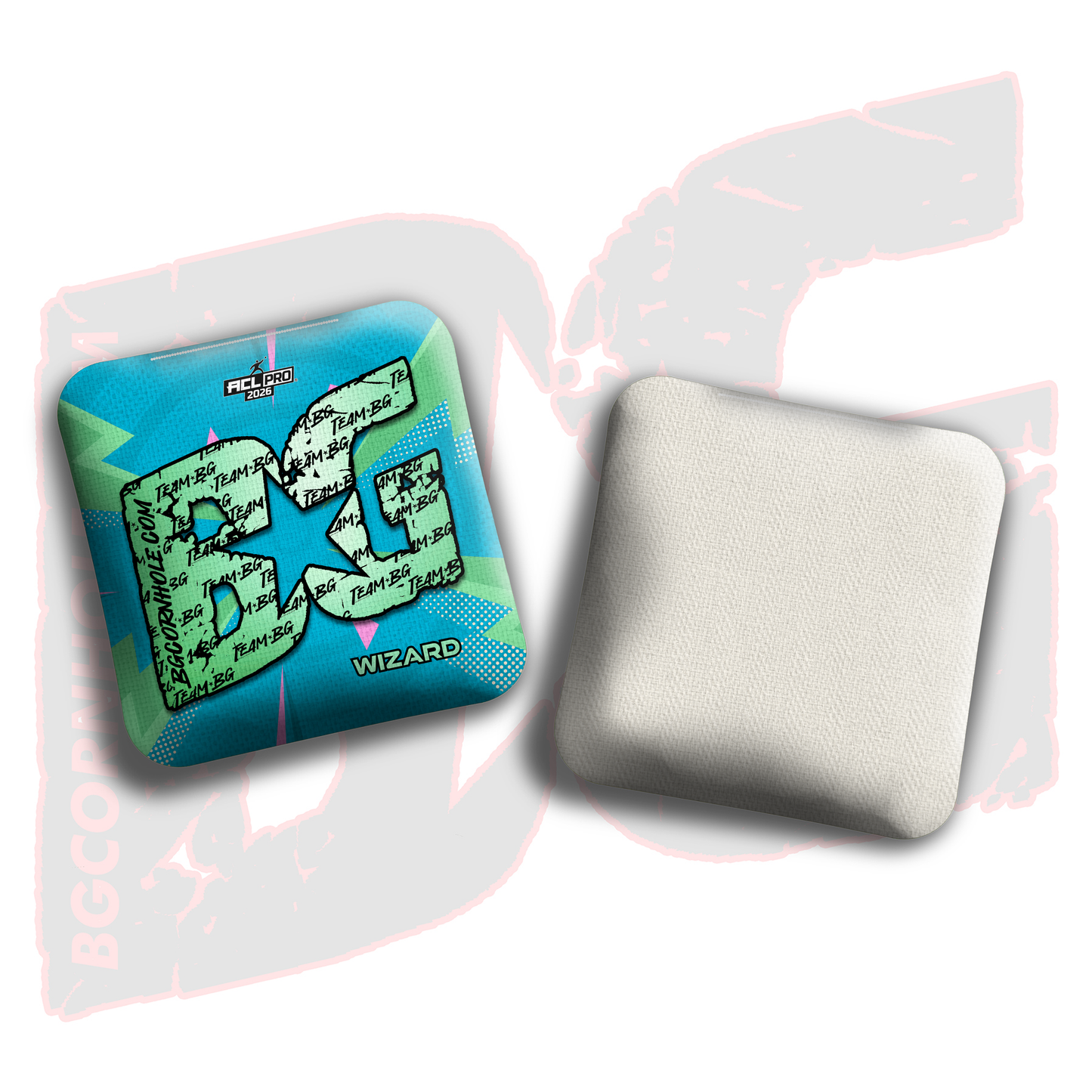 2026 BG Multiple Bag Models "Retro Strike" - ACL Pro Stamped Cornhole Bags - SET OF 4 BAGS