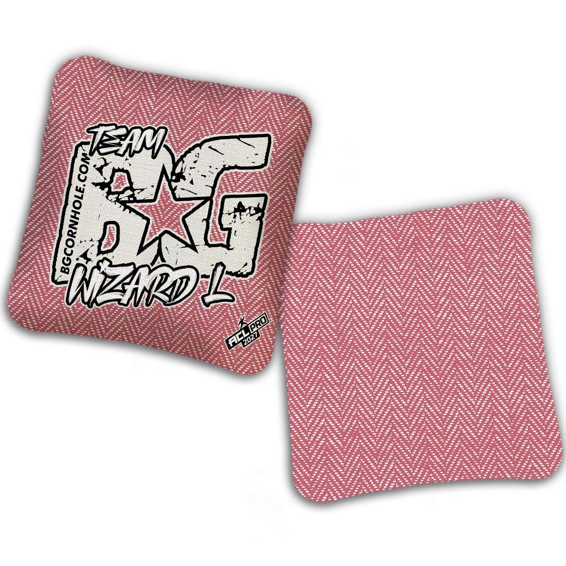2027 BG WIZARD-L “ESPN THROWBACK COLORMATCH" - ACL Pro Stamped Cornhole Bags - SET OF 4 BAGS