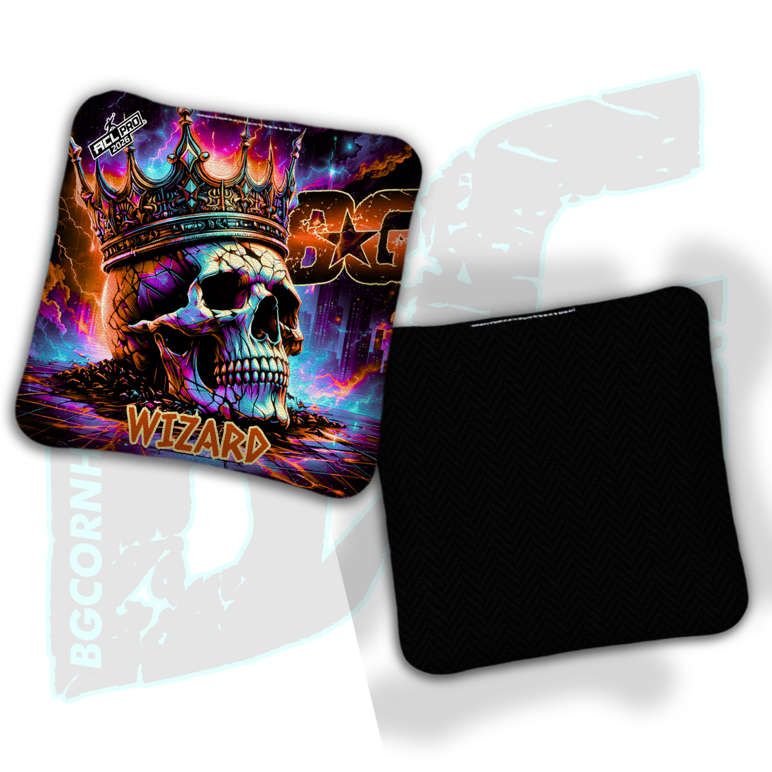 2026 BG Multiple Bag Models "Royal Ruins" - ACL Pro Stamped Cornhole Bags - SET OF 4 BAGS