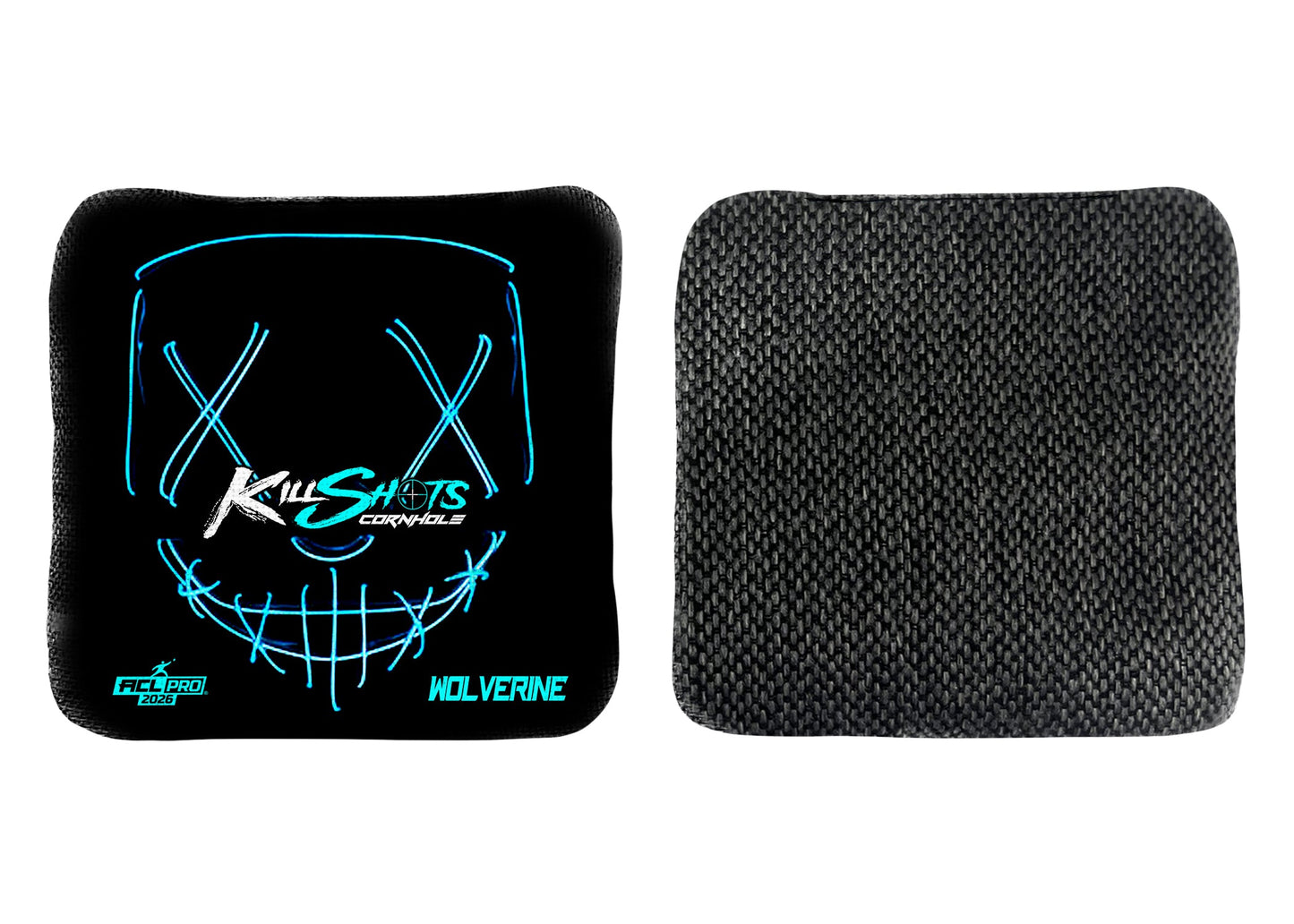 Killshots Cornhole | Wolverine Series | 2026 ACL PRO | Cornhole Bags | Limited Edition Designs