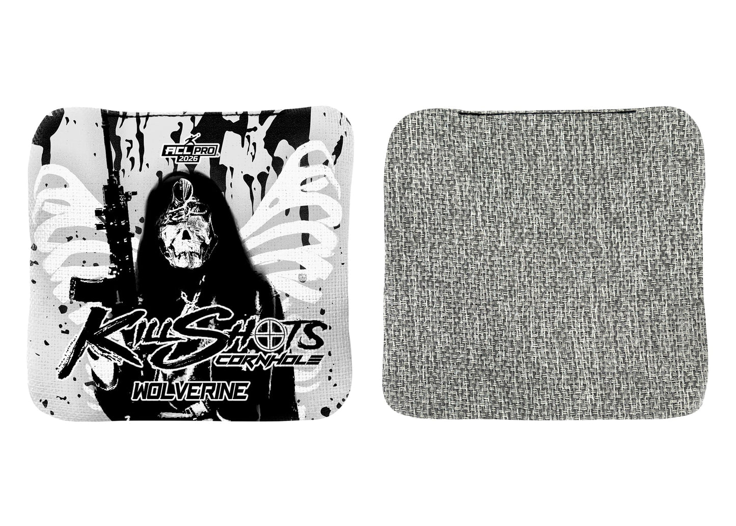 Killshots Cornhole | Wolverine Series | 2026 ACL PRO | Cornhole Bags | Limited Edition Designs