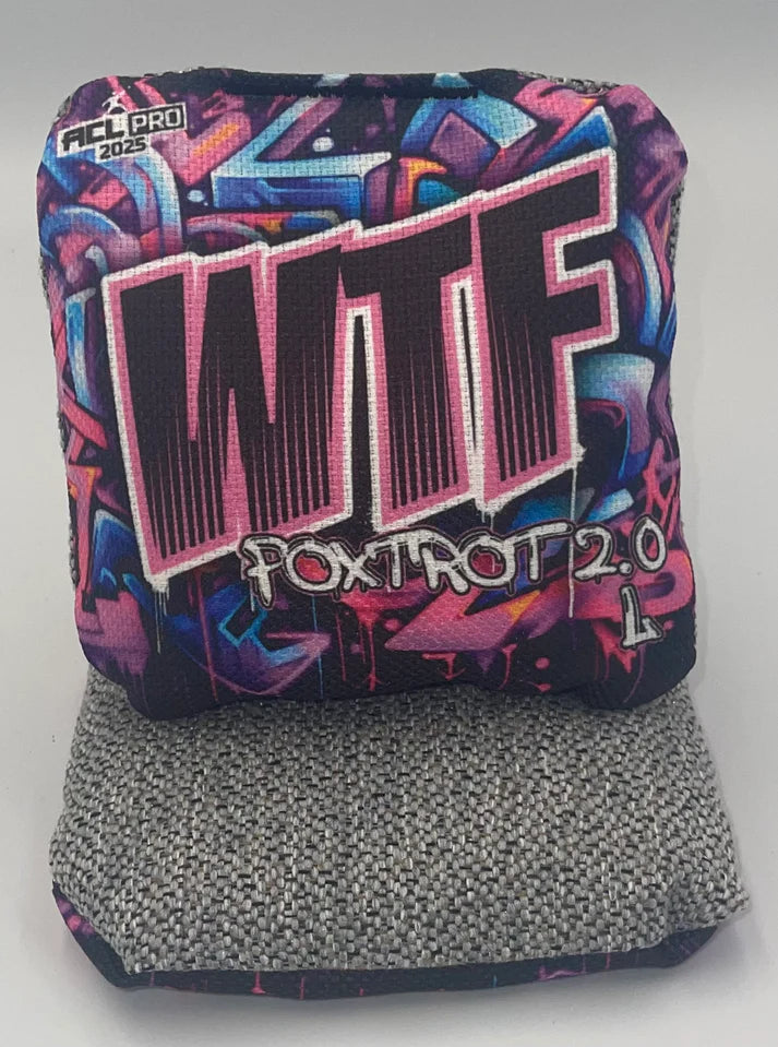 WTF Cornhole Bags - Foxtrot 2.0 - 2025 ACL Pro