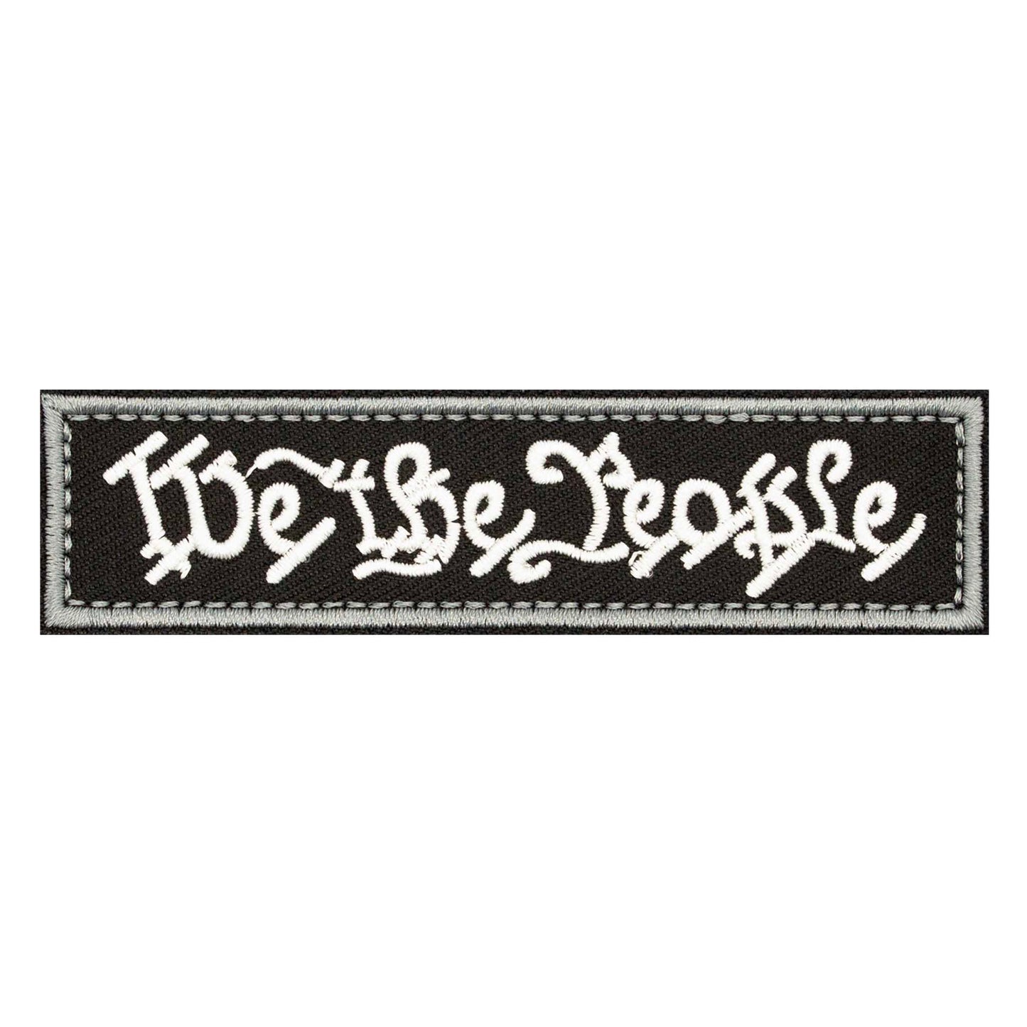 "We The People" Embroidered Velcro Patch