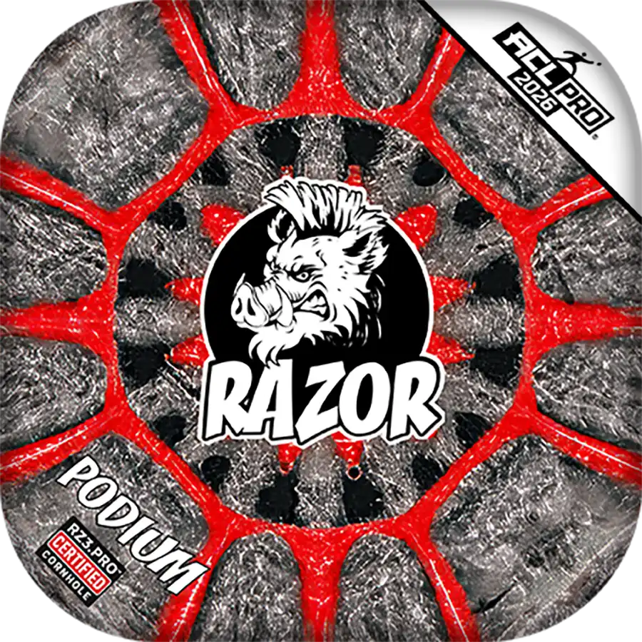 Podium | Yorkie | ACL PRO Razor Cornhole Bags
