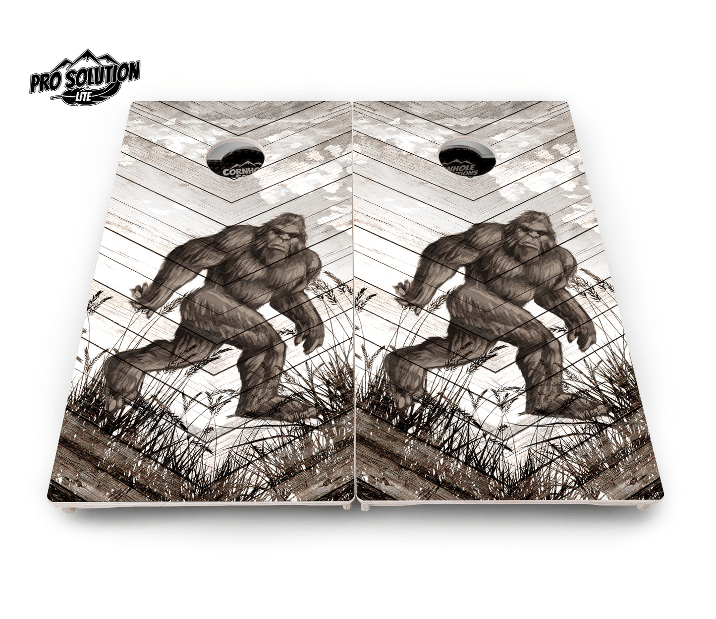 Bigfoot Whitewash Cornhole Boards – Pro Lite or Pro Elite