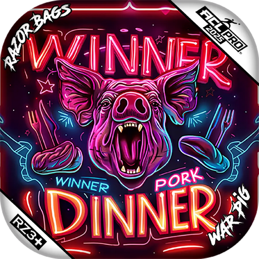 War Pig | Pork Dinner | ACL PRO Cornhole Bags by Razor Bags (Razor Cornhole)