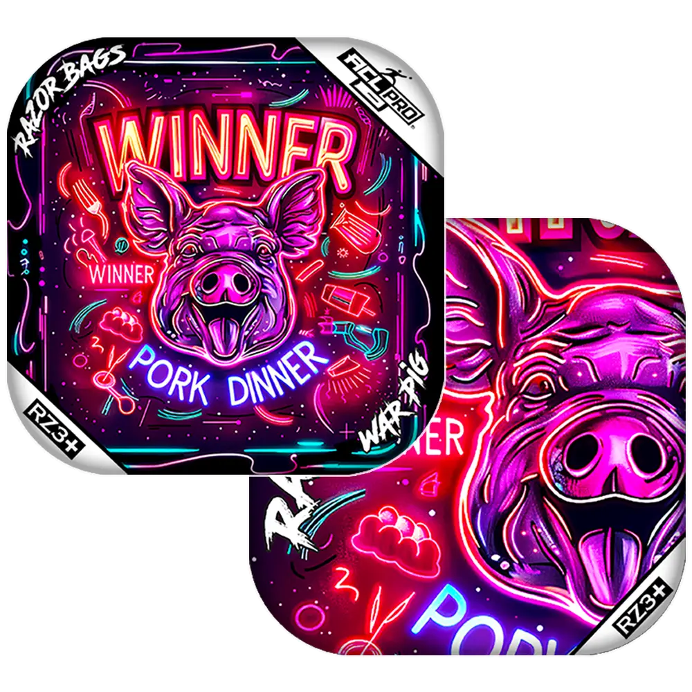 War Pig | Winner Dinner | ACL PRO Razor Cornhole Bags